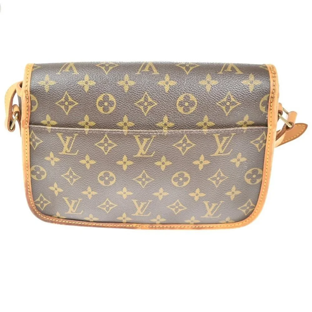 LOUIS VUITTON Sologne Shoulder Bag Monogram Leather Brown France M42250 28CA653 - Picture 3 of 16